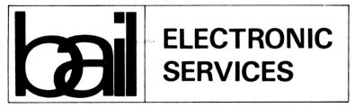 Bail Electronics Services Logo, late version