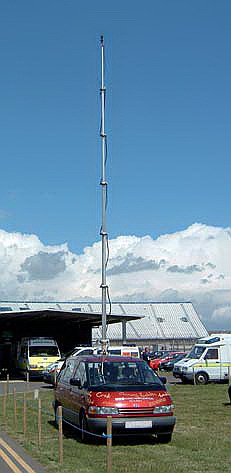 Clark Masts Vehicle Mounted PT Series Portable Masts - Vehicle Mounted