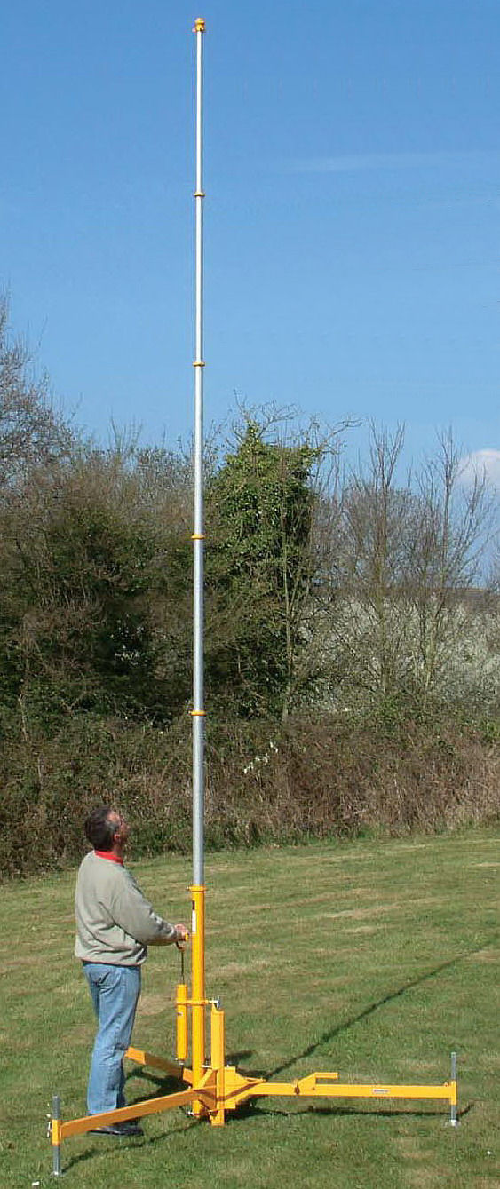 Clark Masts QT6HP & Mark IV Tripod Field Deployed