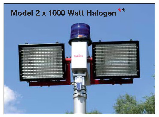 TF 300E T TU Double Lamp Tilt Unit 2 x 1000 watt Halogen Lamps