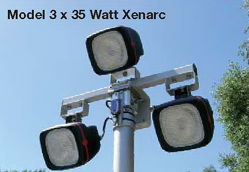 TF200E T - 3 x 35w Xenarc Lamp