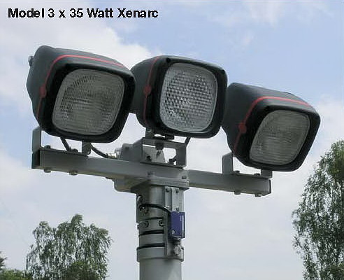 TF300E T 3 x 35w Xenarc Lamps Above Bar