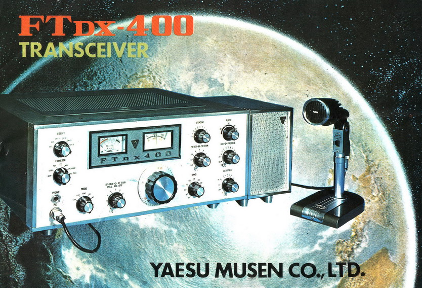 FTdx400 Brochure front cover